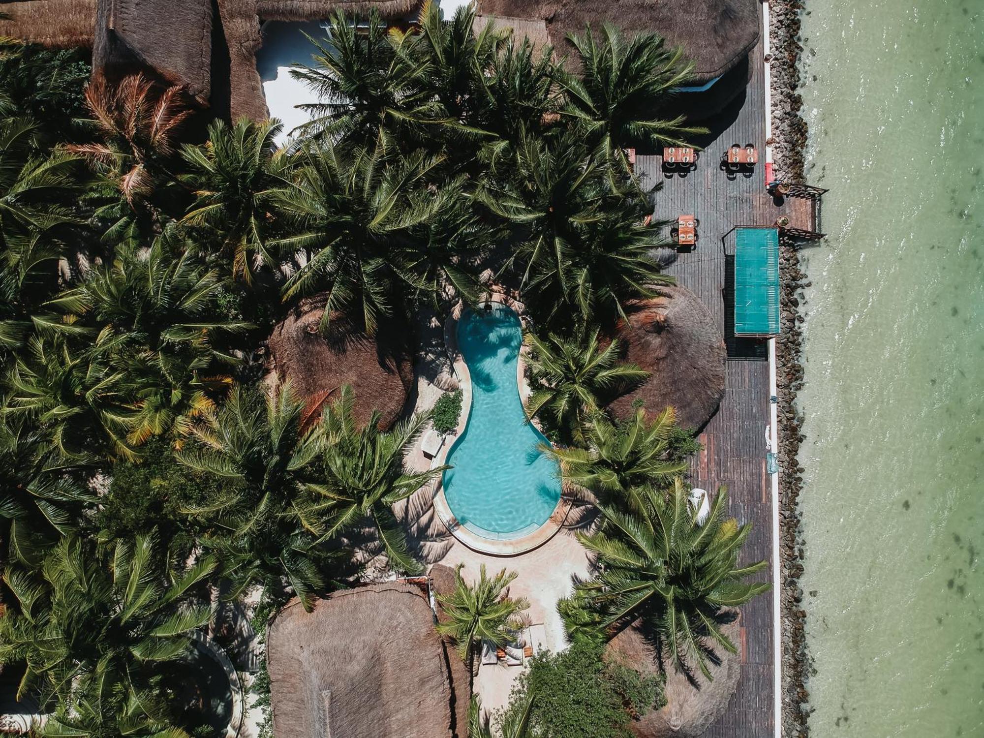 Hotel Las Nubes De Holbox Exteriér fotografie